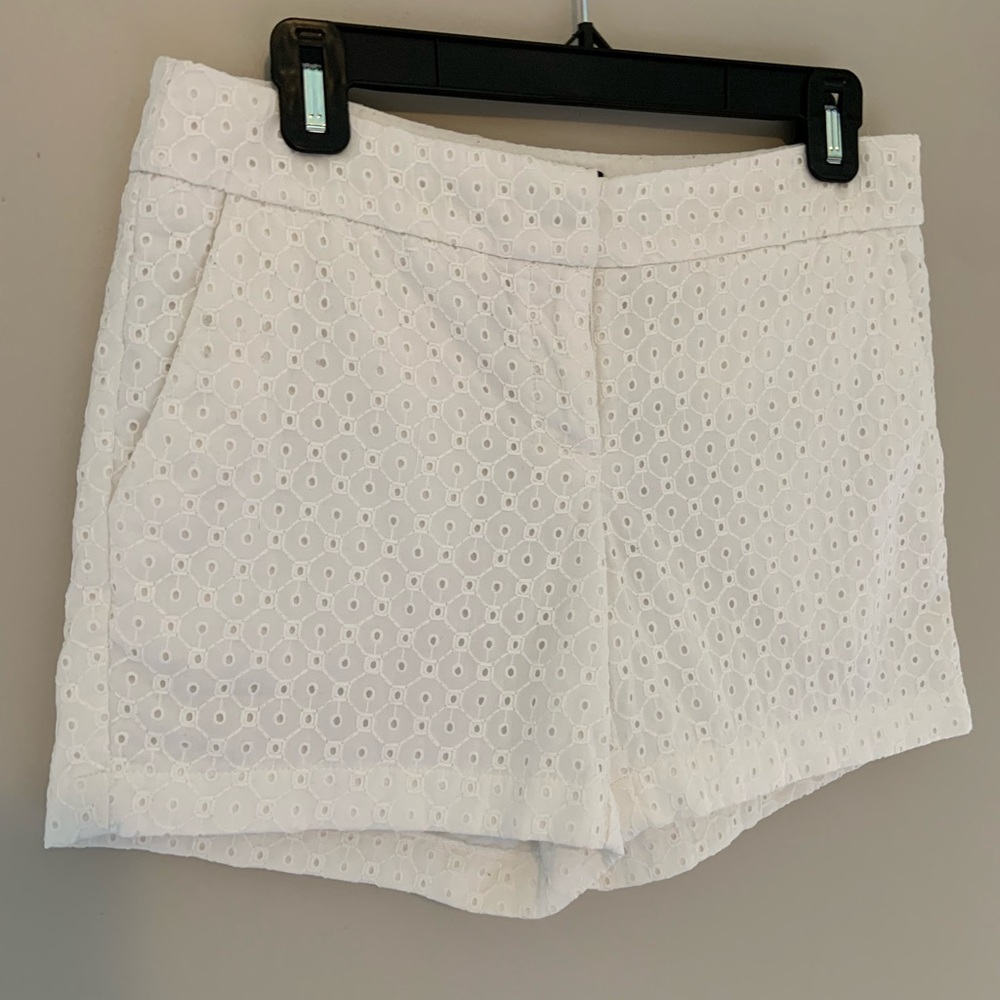 Cynthia Rowley white eyelet shorts size 2